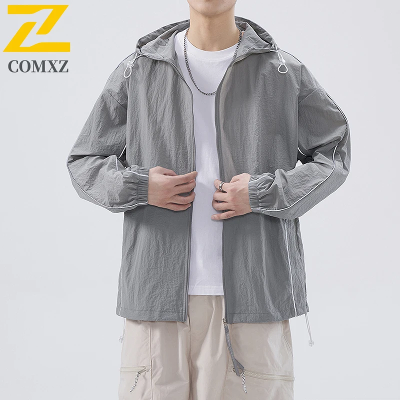 Ice Silk Men Sun Protection Jacket Ultra Light Fast Drying Breathable UPF50+UV Resistant Hooded Skin Jacket Cycling Fishing Coat
Ice Silk Men Sun Protection Jacket Ultra Light Fast Drying Breathable UPF50+UV Resistant Hooded Skin Jacket Cycling Fishing Coat
