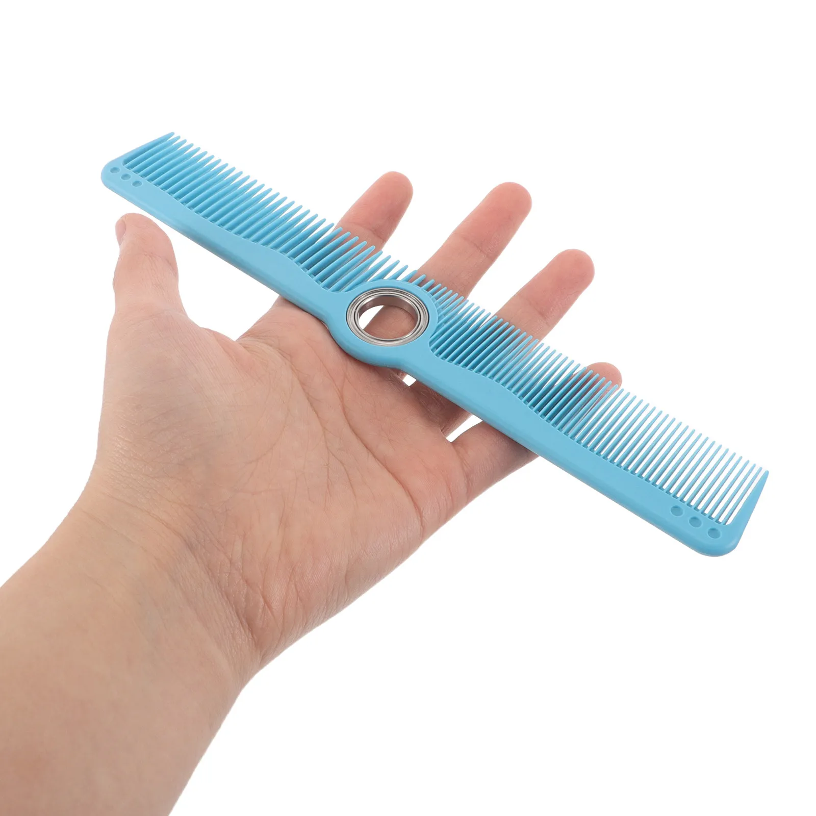 Professional Rotating Hair Comb with Smooth Spinner Anti Static Design for Precision Haircutting Salon Styling All Hair Types
Professional Rotating Hair Comb with Smooth Spinner Anti Static Design for Precision Haircutting Salon Styling All Hair Types