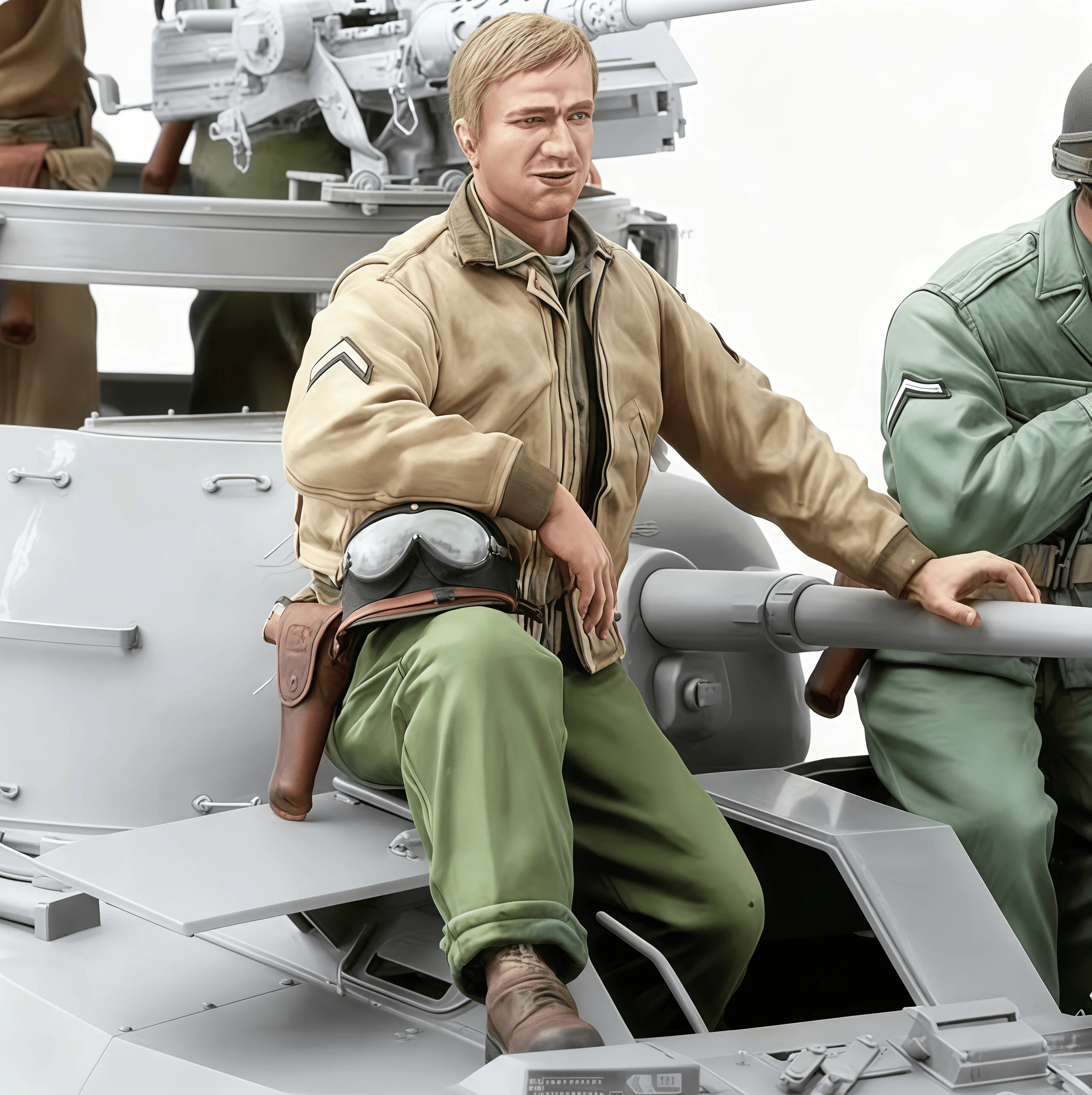 1/16 Resin Model Kit GK, Tank Member Soldier 1 Person, Unpainted
1/16 Resin Model Kit GK, Tank Member Soldier 1 Person, Unpainted