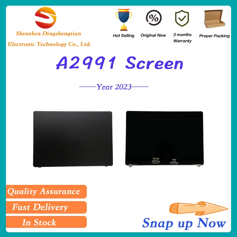 Repair For MacBook Pro M3 Max 16-inch A2991 Full LCD Screen Original 2023 Display Black Silver EMC 8408 Panel Change Monitor
Repair For MacBook Pro M3 Max 16-inch A2991 Full LCD Screen Original 2023 Display Black Silver EMC 8408 Panel Change Monitor