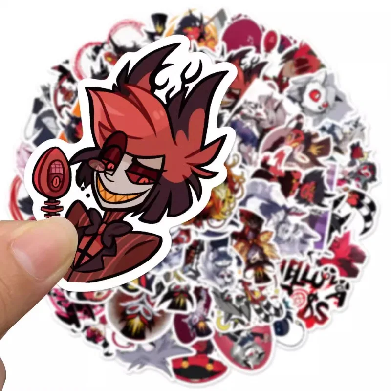 Anime Cosplay Hotel 50Pcs Helluva Boss Car Stickers Window Skateboard Computer Cellphone Luggage Stickers Kids Toys
Anime Cosplay Hotel 50Pcs Helluva Boss Car Stickers Window Skateboard Computer Cellphone Luggage Stickers Kids Toys