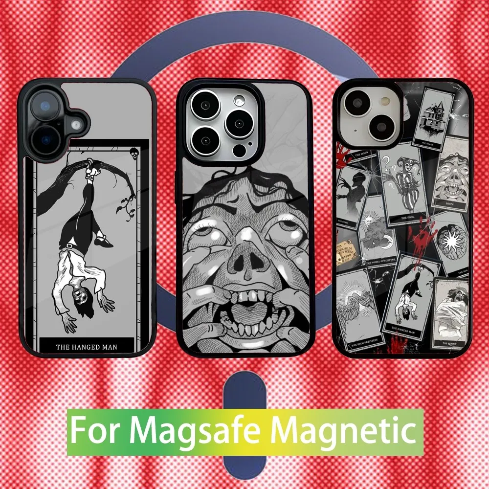 P-Phasmophobia Tarot Card Phone Case For iPhone 16,15,14,13,12,11,Pro,Max,Plus,Mini New Magsafe Magnetic Wireless Charging
P-Phasmophobia Tarot Card Phone Case For iPhone 16,15,14,13,12,11,Pro,Max,Plus,Mini New Magsafe Magnetic Wireless Charging