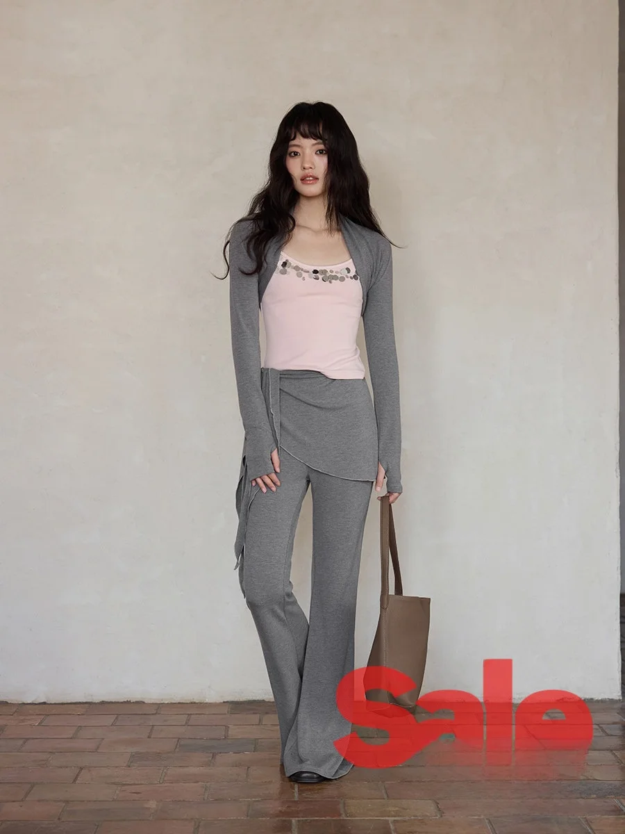 Ele ey Spring Faion Set for Women Unique Sli Top And Pants Ensemble High Waist Trousers Commute Sle High Elasti...
Ele ey Spring Faion Set for Women Unique Sli Top And Pants Ensemble High Waist Trousers Commute Sle High Elasti...