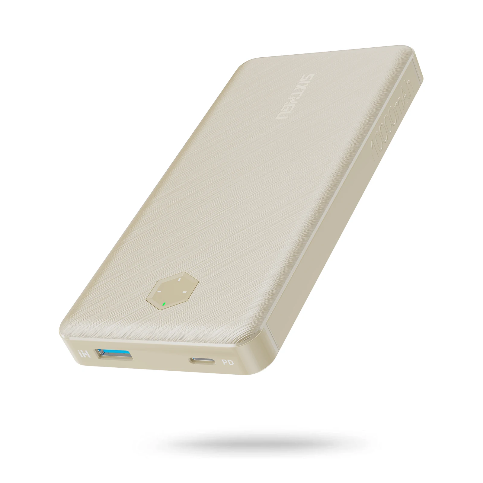 Портативное зарядное устройство, тонкий внешний аккумулятор 10000 мАч с поддержкой PD 20W, высокоскоростная зарядка через USB-C (вход/выход)
Портативное зарядное устройство, тонкий внешний аккумулятор 10000 мАч с поддержкой PD 20W, высокоскоростная зарядка через USB-C (вход/выход)