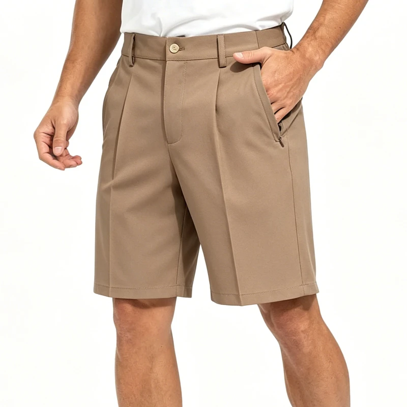 Non-ironing Formal Dress Shorts Men Work Shorts Casual Bermuda Workwear Suit Shorts Korean Fashion Knee Length Pants for Summer
Non-ironing Formal Dress Shorts Men Work Shorts Casual Bermuda Workwear Suit Shorts Korean Fashion Knee Length Pants for Summer