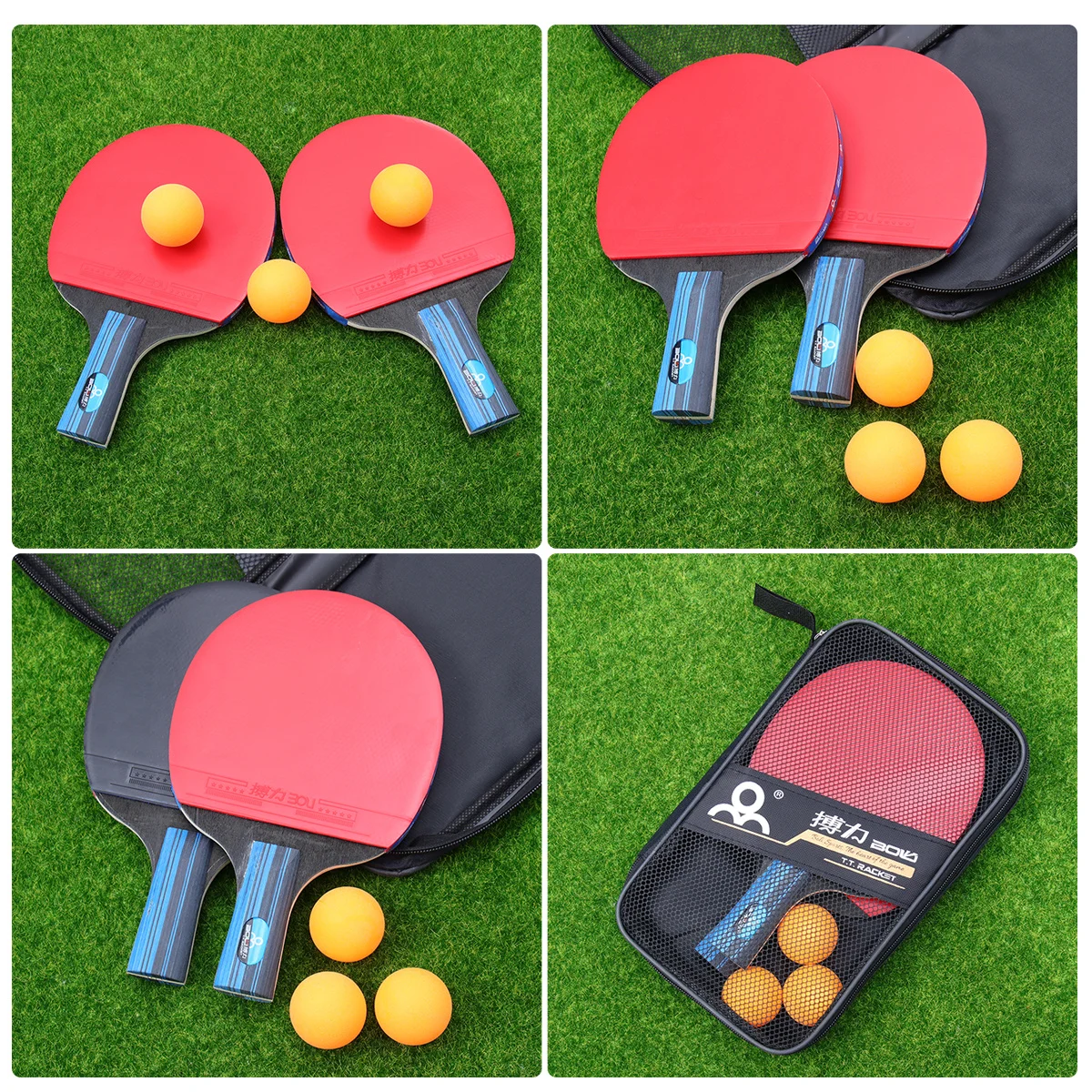 2Pcs High-Quality -Pong Racket Set Thick Rubber Paddles for Speed Control Ideal for Beginners to Professionals Pen-Hold
2Pcs High-Quality -Pong Racket Set Thick Rubber Paddles for Speed Control Ideal for Beginners to Professionals Pen-Hold