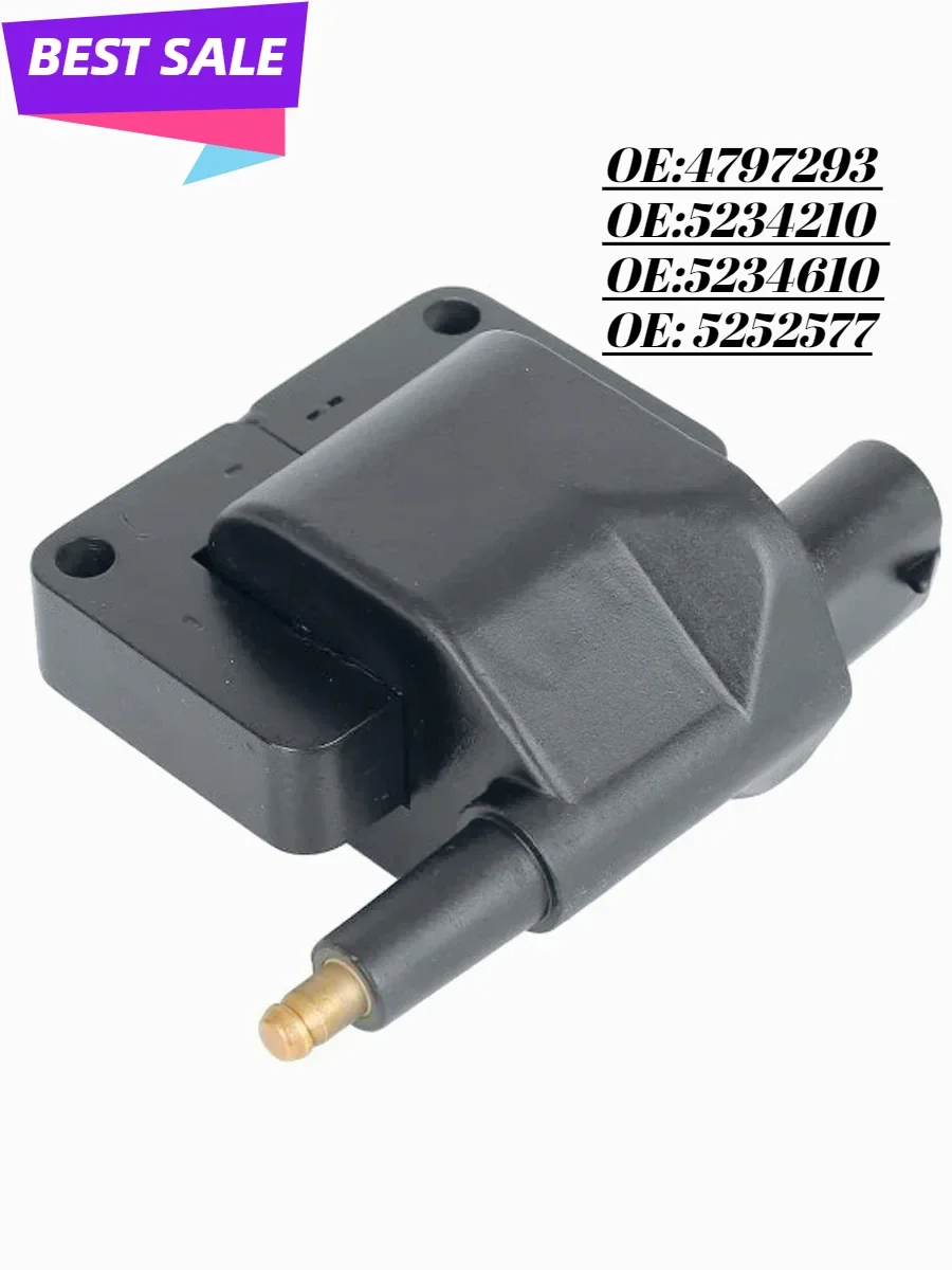2/4PCS Ignition Coil for Chrysler Dodge Jeep plymouth 2.5L 5.2L 3.9L 5.9L UF97 4751253 4797293 5234210 C506
2/4PCS Ignition Coil for Chrysler Dodge Jeep plymouth 2.5L 5.2L 3.9L 5.9L UF97 4751253 4797293 5234210 C506