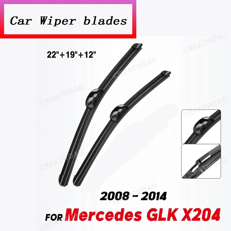 Wiper LHD Front & Rear Wiper Blades Set For Mercedes-Benz GLK-Class X204 2008 - 2014 Windshield Windscreen 22"+19"+12"
Wiper LHD Front & Rear Wiper Blades Set For Mercedes-Benz GLK-Class X204 2008 - 2014 Windshield Windscreen 22"+19"+12"