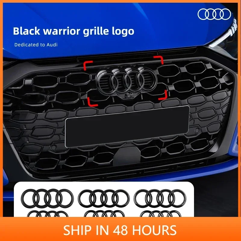 4 Ring ABS Black Car Hood Front Bonnet Grill Rear Trunk Emblem Logo Badge Sticker Decal For Audi A3 A4 A5 A6 A7 Q2 Q3 Q5 Q8 TT
4 Ring ABS Black Car Hood Front Bonnet Grill Rear Trunk Emblem Logo Badge Sticker Decal For Audi A3 A4 A5 A6 A7 Q2 Q3 Q5 Q8 TT