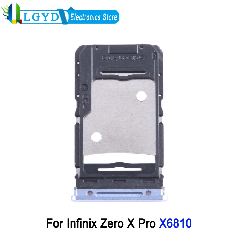 Dual SIM Card Tray For Infinix Zero X Pro X6810 SIM1 + SIM2 + Micro SD Card Tray Replacement Part
Dual SIM Card Tray For Infinix Zero X Pro X6810 SIM1 + SIM2 + Micro SD Card Tray Replacement Part