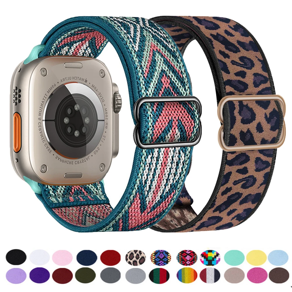 Adjustable Bracelet for Apple Watch Band Ultra 2 49mm 45mm 44mm 42mm Correa for iWatch strap series 9 8 7 se 6 5 4 3 41mm 40mm
Adjustable Bracelet for Apple Watch Band Ultra 2 49mm 45mm 44mm 42mm Correa for iWatch strap series 9 8 7 se 6 5 4 3 41mm 40mm
