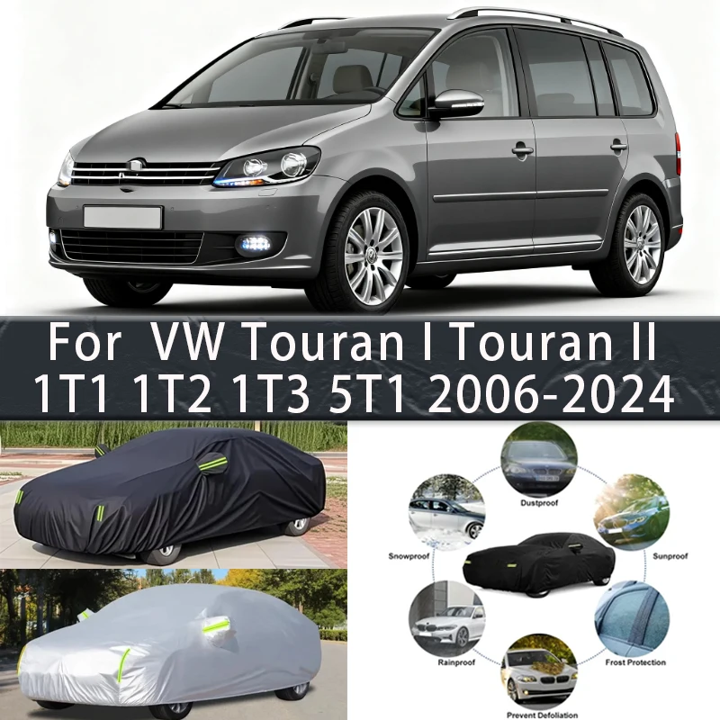 For VW Touran I Touran II 1T1 1T2 1T3 5T1 2006-2024Outdoor Protection Full Car Covers Snow Cover Sunshade Waterproof Dustproof
For VW Touran I Touran II 1T1 1T2 1T3 5T1 2006-2024Outdoor Protection Full Car Covers Snow Cover Sunshade Waterproof Dustproof