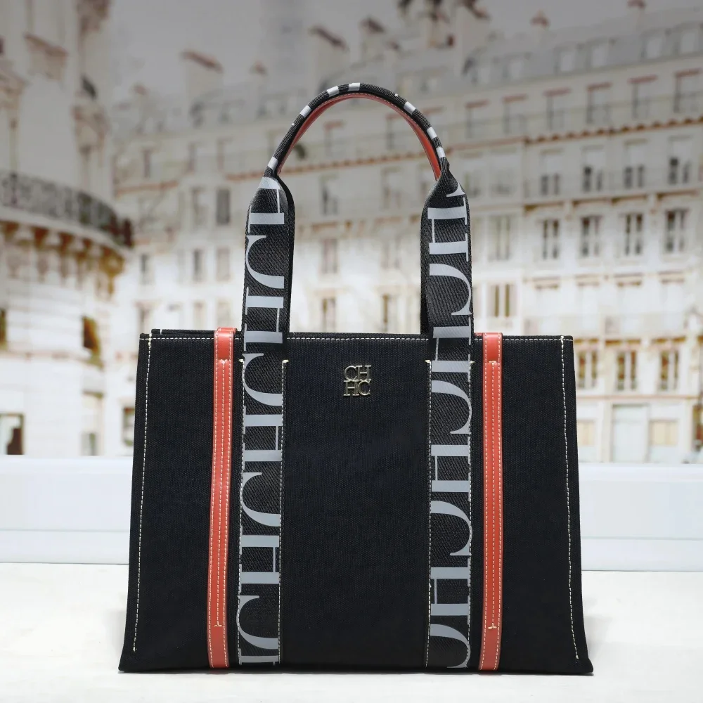 Textured Canvas Tote Bag With Webbing Strap Square Handbag 2026 Autumn Winter New Large Capacity Womens Style
Textured Canvas Tote Bag With Webbing Strap Square Handbag 2026 Autumn Winter New Large Capacity Womens Style