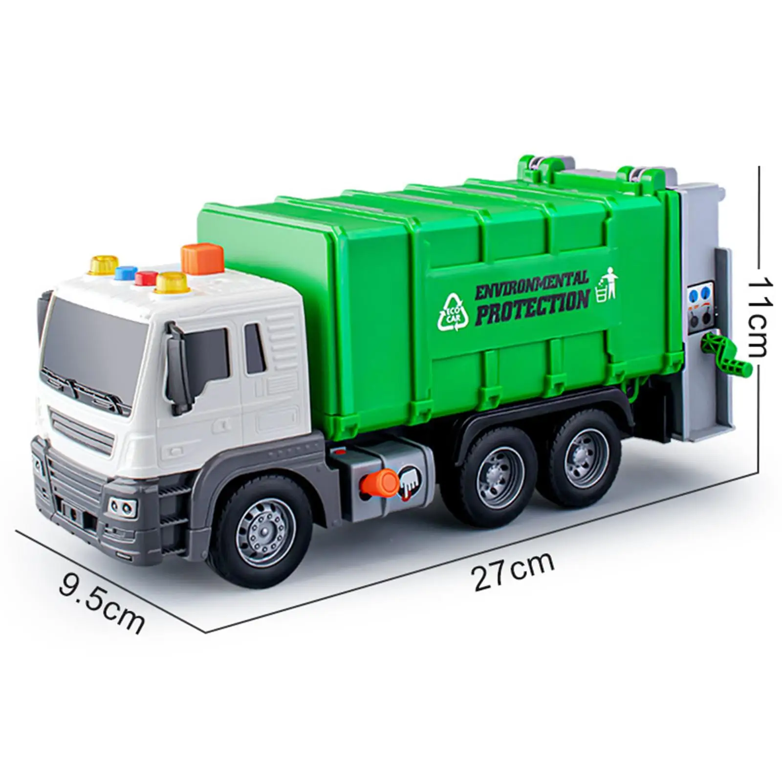 Friction Powered Garbage Truck Toy Realistic Push and Go Car Educational for Girls Age 3-7 Years Old Children Preschool Gift
Friction Powered Garbage Truck Toy Realistic Push and Go Car Educational for Girls Age 3-7 Years Old Children Preschool Gift