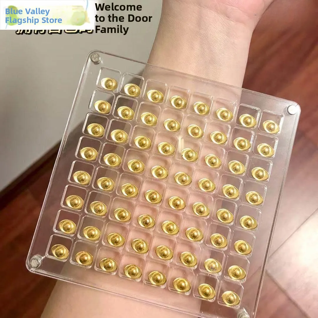 Antioxidant Gold Jewelry Pendant Storage Box One Gram 1g Portable Display Box Divided Compartments Small Golden Bean Bean
Antioxidant Gold Jewelry Pendant Storage Box One Gram 1g Portable Display Box Divided Compartments Small Golden Bean Bean