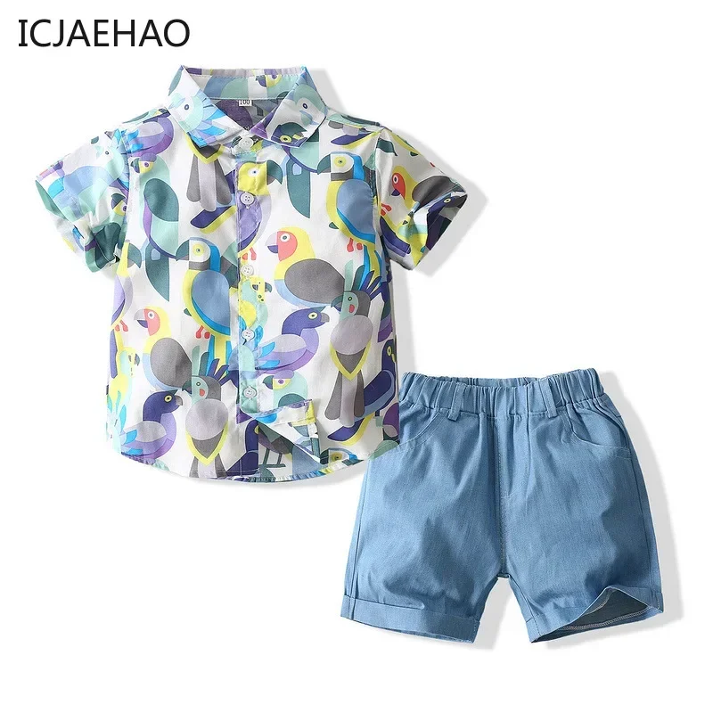 2025 Baby Boys Sets Toddler Suit Matching Children Matching Summer Cotton Clothing Formal Kid T-shirt Shorts Pants Kids Clothes
2025 Baby Boys Sets Toddler Suit Matching Children Matching Summer Cotton Clothing Formal Kid T-shirt Shorts Pants Kids Clothes