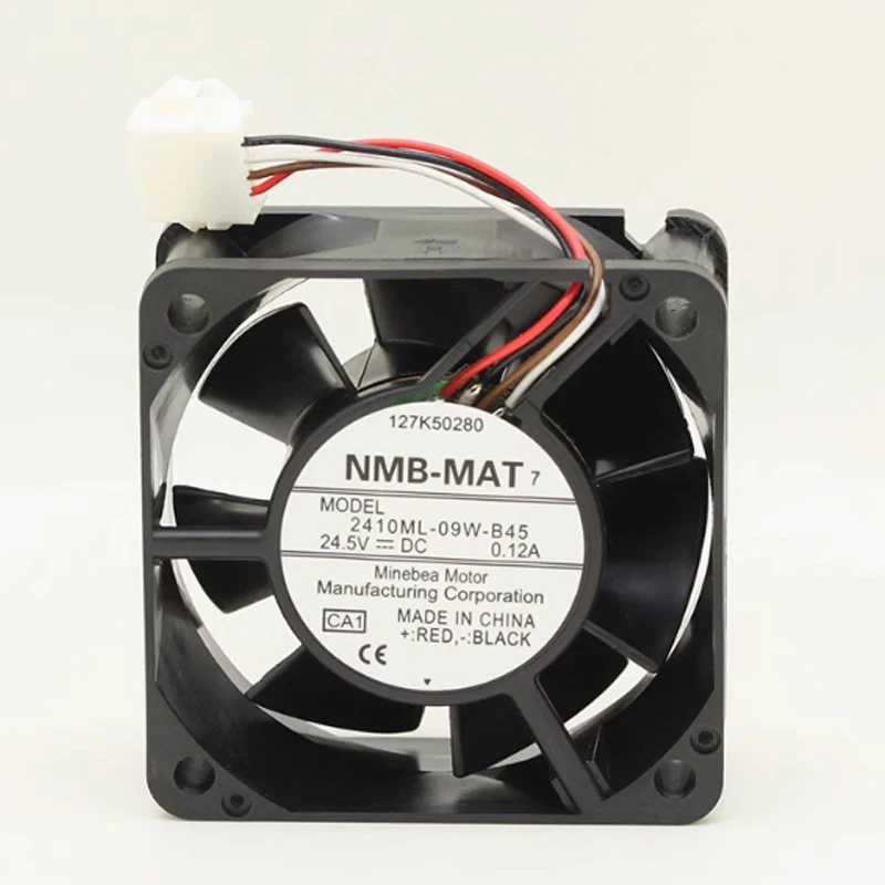Вентилятор 60x60x25 мм 2410ML-09W-B45 6025 24,5 В 0,12 А Охлаждающий вентилятор 60 мм Осевые вентиляторы постоянного тока
Вентилятор 60x60x25 мм 2410ML-09W-B45 6025 24,5 В 0,12 А Охлаждающий вентилятор 60 мм Осевые вентиляторы постоянного тока
