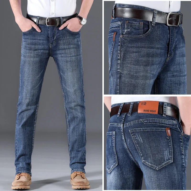 2026 Men NEW Men's Fashion Business Jeans Classic Style Casual Stretch Slim Jean Pants Male Brand Denim Trousers Black Blue Mens
2026 Men NEW Men's Fashion Business Jeans Classic Style Casual Stretch Slim Jean Pants Male Brand Denim Trousers Black Blue Mens