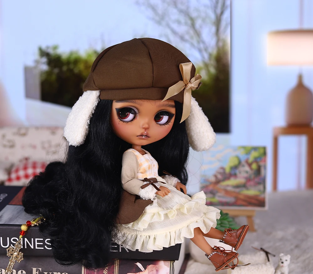 Neo Blythe Doll Cozy Autumn Bunny Costume 3 Neo Blythe Doll Cozy Autumn Bunny Costume 3
