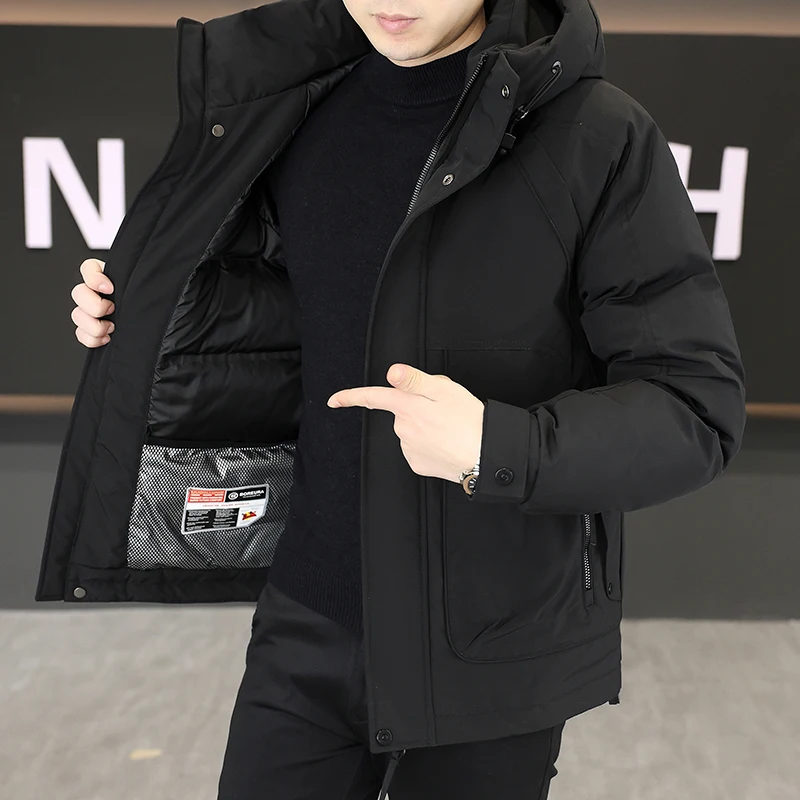 Winter Thiened Men's Jaet Casual Faion Brand 2025 New Cotton down Coat Warm Youth Polyester Fiber Zipper Closure Long S...
Winter Thiened Men's Jaet Casual Faion Brand 2025 New Cotton down Coat Warm Youth Polyester Fiber Zipper Closure Long S...