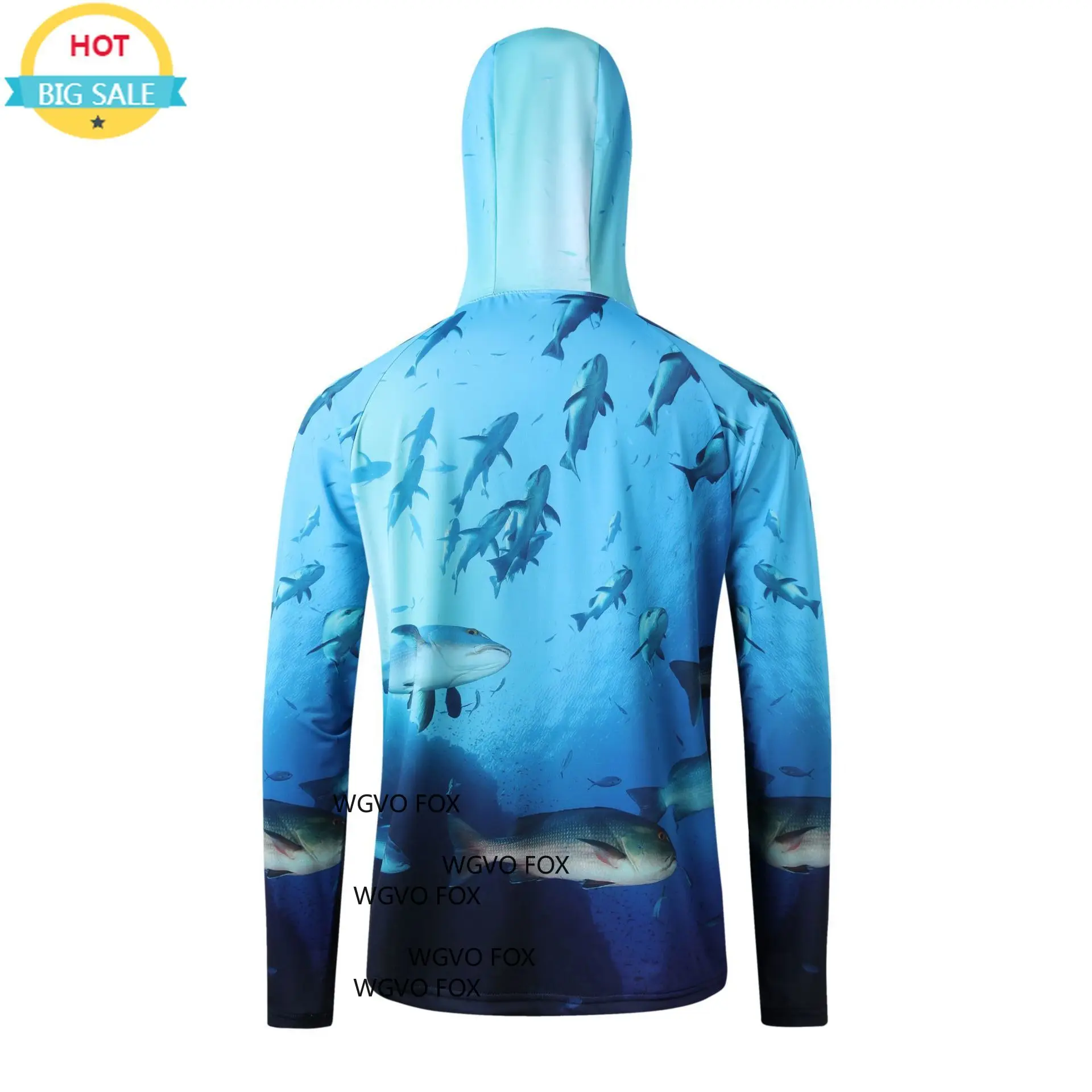 New Summer Outdoor Fishing Sun Shirt Men Women Breathable Quick Dry UPF Sun Protection Hooded Mask
New Summer Outdoor Fishing Sun Shirt Men Women Breathable Quick Dry UPF Sun Protection Hooded Mask