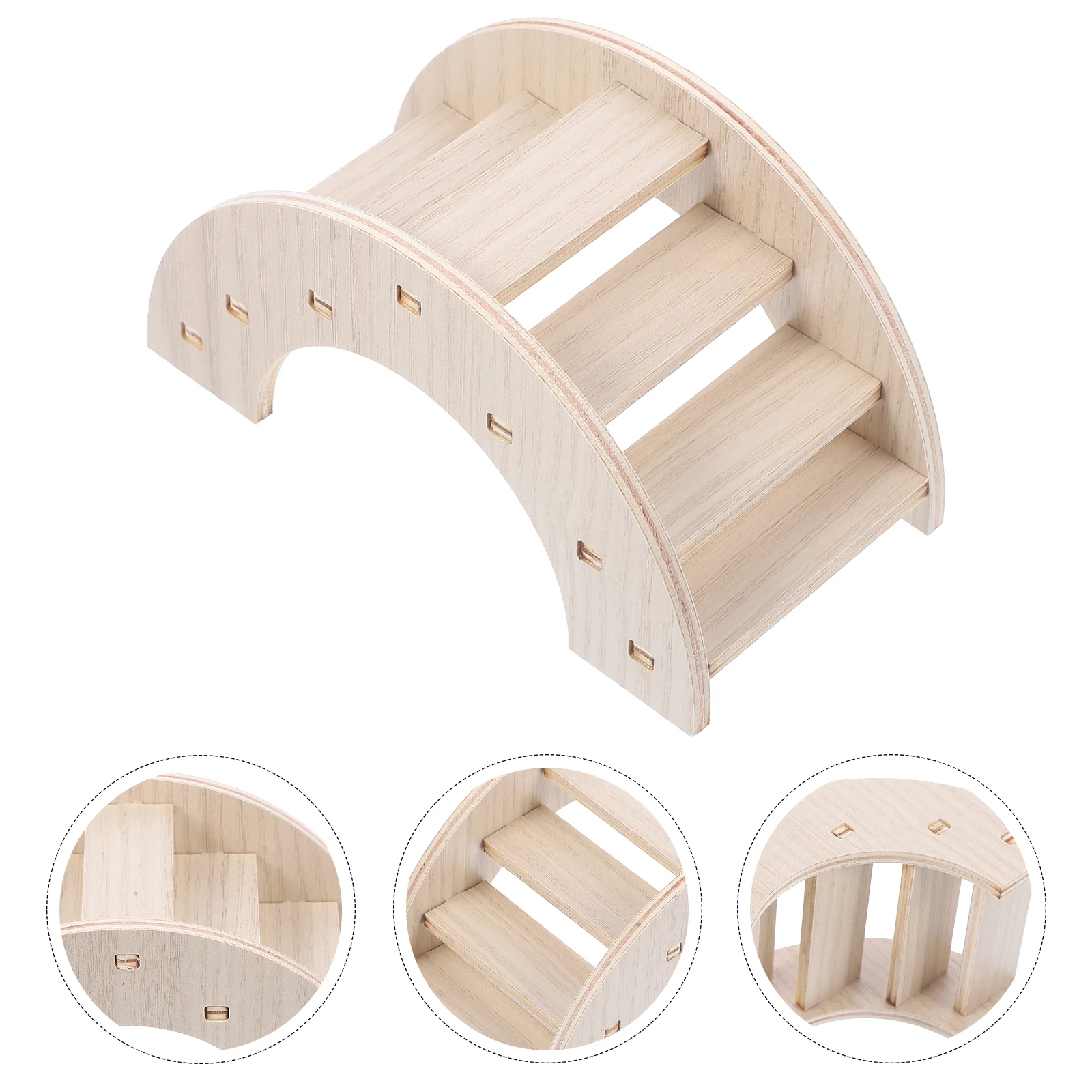 Hamster Cage Guinea Pig Toy Wooden Ladder Rat Biting Climbing Bridge Chinchilla Reptile
Hamster Cage Guinea Pig Toy Wooden Ladder Rat Biting Climbing Bridge Chinchilla Reptile