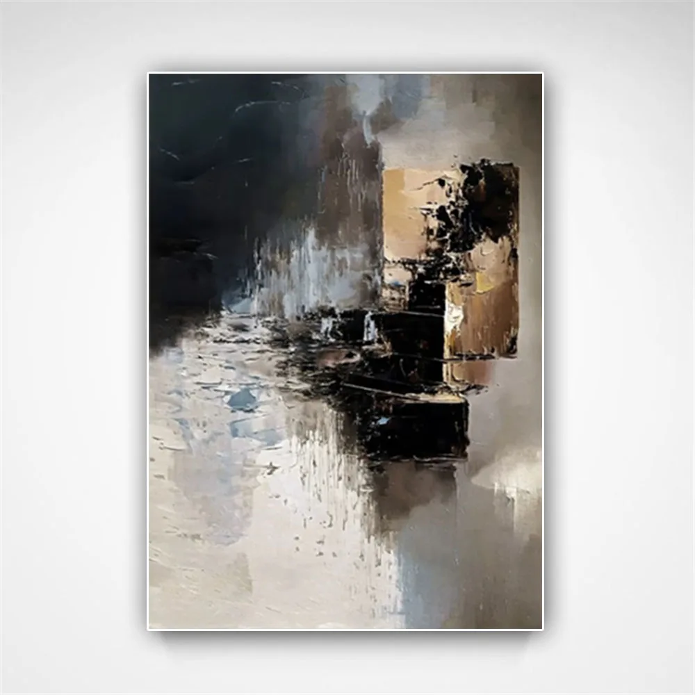 Handmade Abstract Oil Painting On Canvas Modern Landscape Wall Art Retro Gold Foil Picture For Living Room Decor Artwork Gift
Handmade Abstract Oil Painting On Canvas Modern Landscape Wall Art Retro Gold Foil Picture For Living Room Decor Artwork Gift