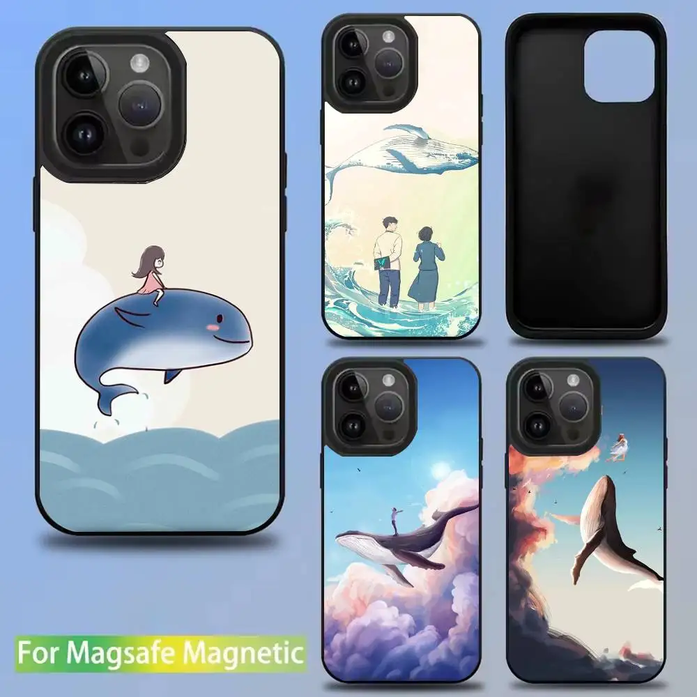 Simple Whale Lovers Couple Phone Case For iPhone 16,15,14,13,12,11,Pro,Max,Plus,Mini,SE New Magsafe Magnetic Wireless Charging
Simple Whale Lovers Couple Phone Case For iPhone 16,15,14,13,12,11,Pro,Max,Plus,Mini,SE New Magsafe Magnetic Wireless Charging