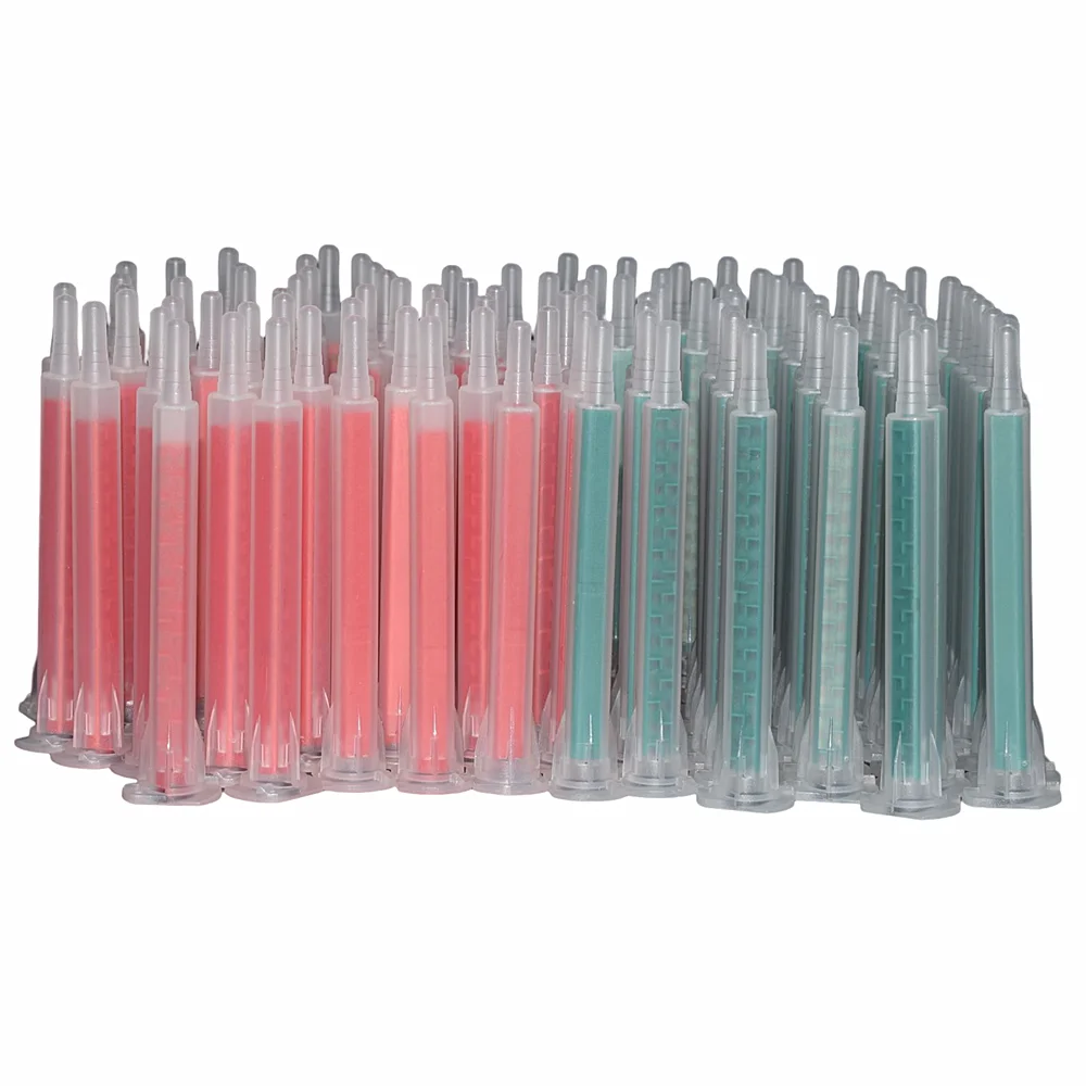 50pcs Static Mixing Nozzles Dual Cartridge Mixer Tube 83mm Plastic Mixing Nozzles Set for 50ml 1:1 1:2 Epoxies Adhesive AB Glues
50pcs Static Mixing Nozzles Dual Cartridge Mixer Tube 83mm Plastic Mixing Nozzles Set for 50ml 1:1 1:2 Epoxies Adhesive AB Glues