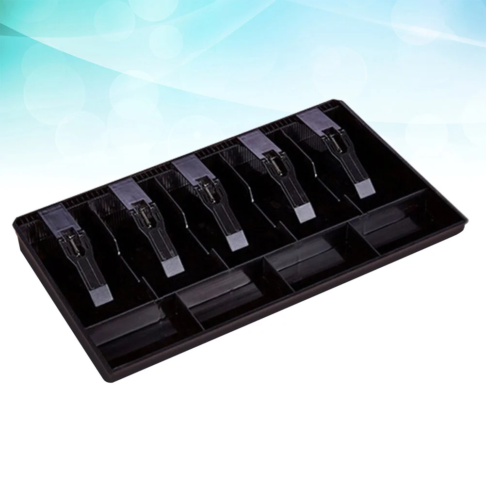 5 Grids Box Cashier Drawer Insert Tray for Home (Black) Cash Drawer Coins Tray Cash Box Cash Insert Tray
5 Grids Box Cashier Drawer Insert Tray for Home (Black) Cash Drawer Coins Tray Cash Box Cash Insert Tray