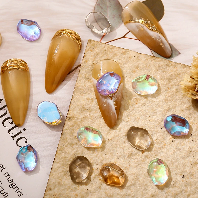 50PCS Glitter Nail Art Crystal Rhinestone Gem Stone Clear Irregular Glass Ice Cubes For Nails Decoration Jewelry Making Supplies
50PCS Glitter Nail Art Crystal Rhinestone Gem Stone Clear Irregular Glass Ice Cubes For Nails Decoration Jewelry Making Supplies