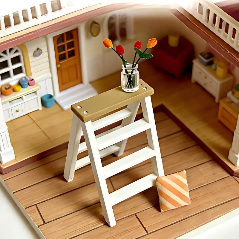 【Y】Miniature Ladder 1/12 Dollhouse Ladder Shelf Model Doll Furniture Decor Doll House Micro Scene Construction Props
【Y】Miniature Ladder 1/12 Dollhouse Ladder Shelf Model Doll Furniture Decor Doll House Micro Scene Construction Props