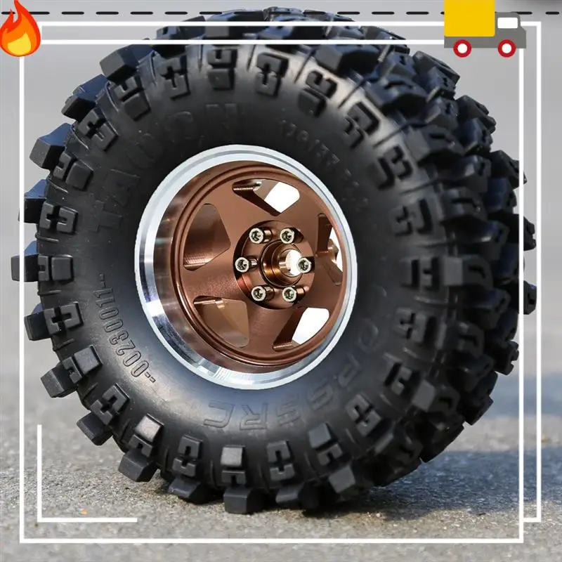 4Pcs 136Mm Metal 2.2Inch Beadlock Wheel Rim Tire Set For 1/10 RC Crawler Car Axial SCX10 Wraith RR10 Capra TRX4
4Pcs 136Mm Metal 2.2Inch Beadlock Wheel Rim Tire Set For 1/10 RC Crawler Car Axial SCX10 Wraith RR10 Capra TRX4