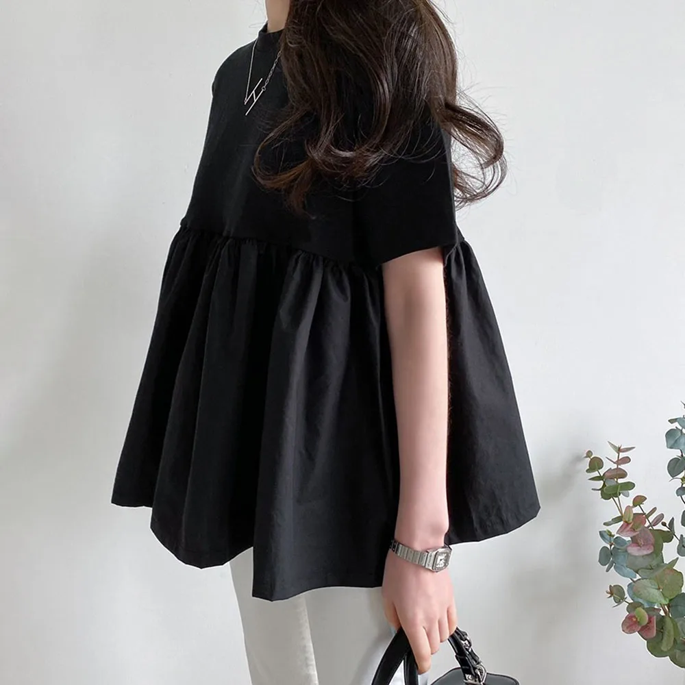 Women Summer Short Sleeeve Tops 2024 Women Female O Neck T Shirt Summer OL Style Japan Shirt Female Tops Blouse Lady T-shirt
Women Summer Short Sleeeve Tops 2024 Women Female O Neck T Shirt Summer OL Style Japan Shirt Female Tops Blouse Lady T-shirt