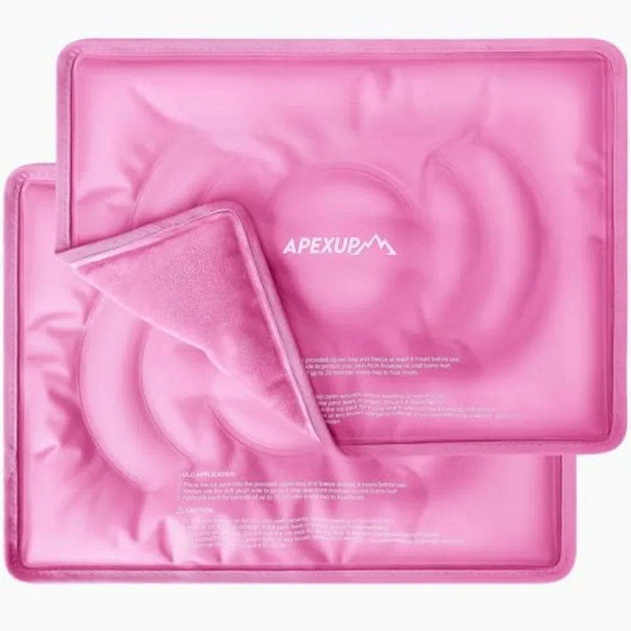 Gel Ice Packs for Injuries Reusable, Flexible Double Sided Cold Packs for Injuries, Ice Pack for Knee, Shoulder, Back, Hip, Leg
Gel Ice Packs for Injuries Reusable, Flexible Double Sided Cold Packs for Injuries, Ice Pack for Knee, Shoulder, Back, Hip, Leg