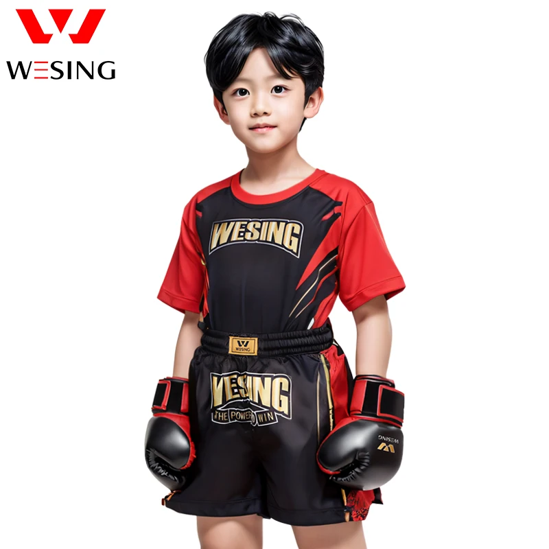 Wesing Jiu Jitsu MMA Kids Rash Guard Set Boy Girl Children Tracksuit Muay Thai Shorts Kickboxing Gym Suits
Wesing Jiu Jitsu MMA Kids Rash Guard Set Boy Girl Children Tracksuit Muay Thai Shorts Kickboxing Gym Suits