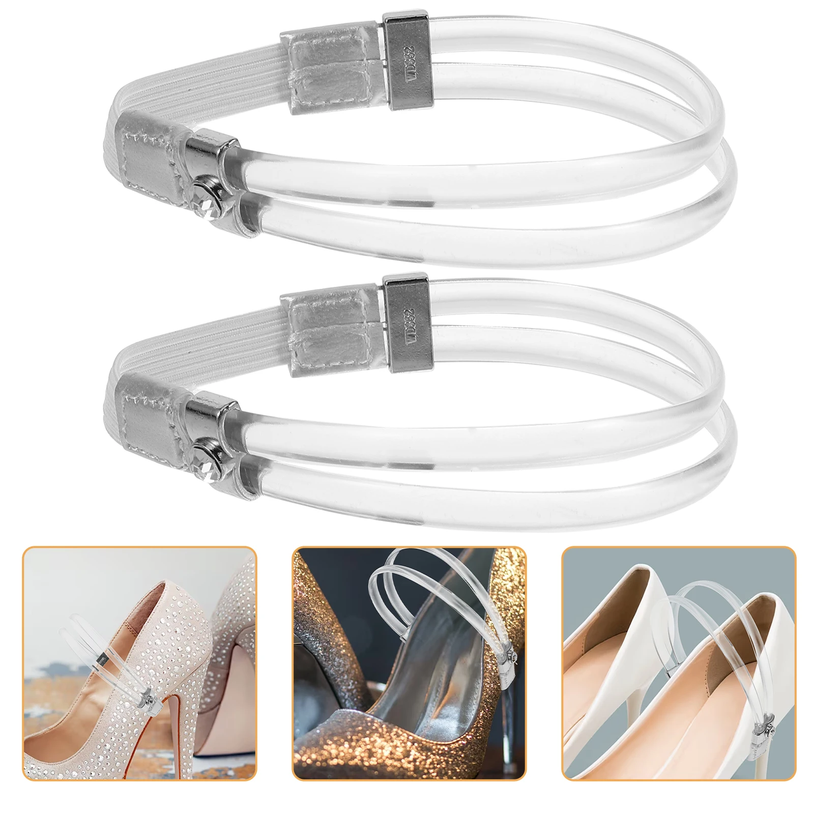 Anti-drop Shoelaces for High Heels Clear Elastic Strap Women Shoes Accessories Reusable Non-slip Straps Pu Shoe Laces
Anti-drop Shoelaces for High Heels Clear Elastic Strap Women Shoes Accessories Reusable Non-slip Straps Pu Shoe Laces