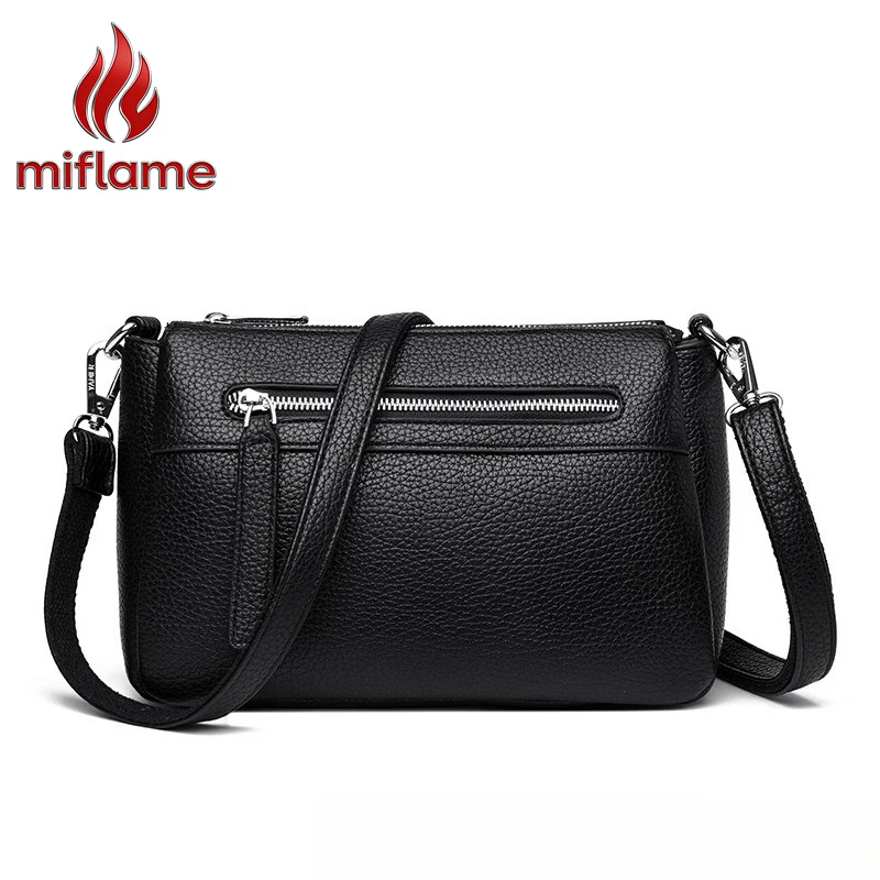 Women's Soft Leather Crossbody Bag with Large Capacity Multi-Compartment Adjustable Shoulder Strap Daily Travel Work
Women's Soft Leather Crossbody Bag with Large Capacity Multi-Compartment Adjustable Shoulder Strap Daily Travel Work