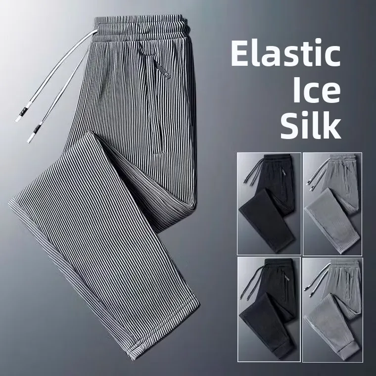 Summer Ice Silk Casual Sports Women's Pants Comfortable Large Size Workwear Harajuku Style Zipper Natural Waist Long Trousers
Summer Ice Silk Casual Sports Women's Pants Comfortable Large Size Workwear Harajuku Style Zipper Natural Waist Long Trousers