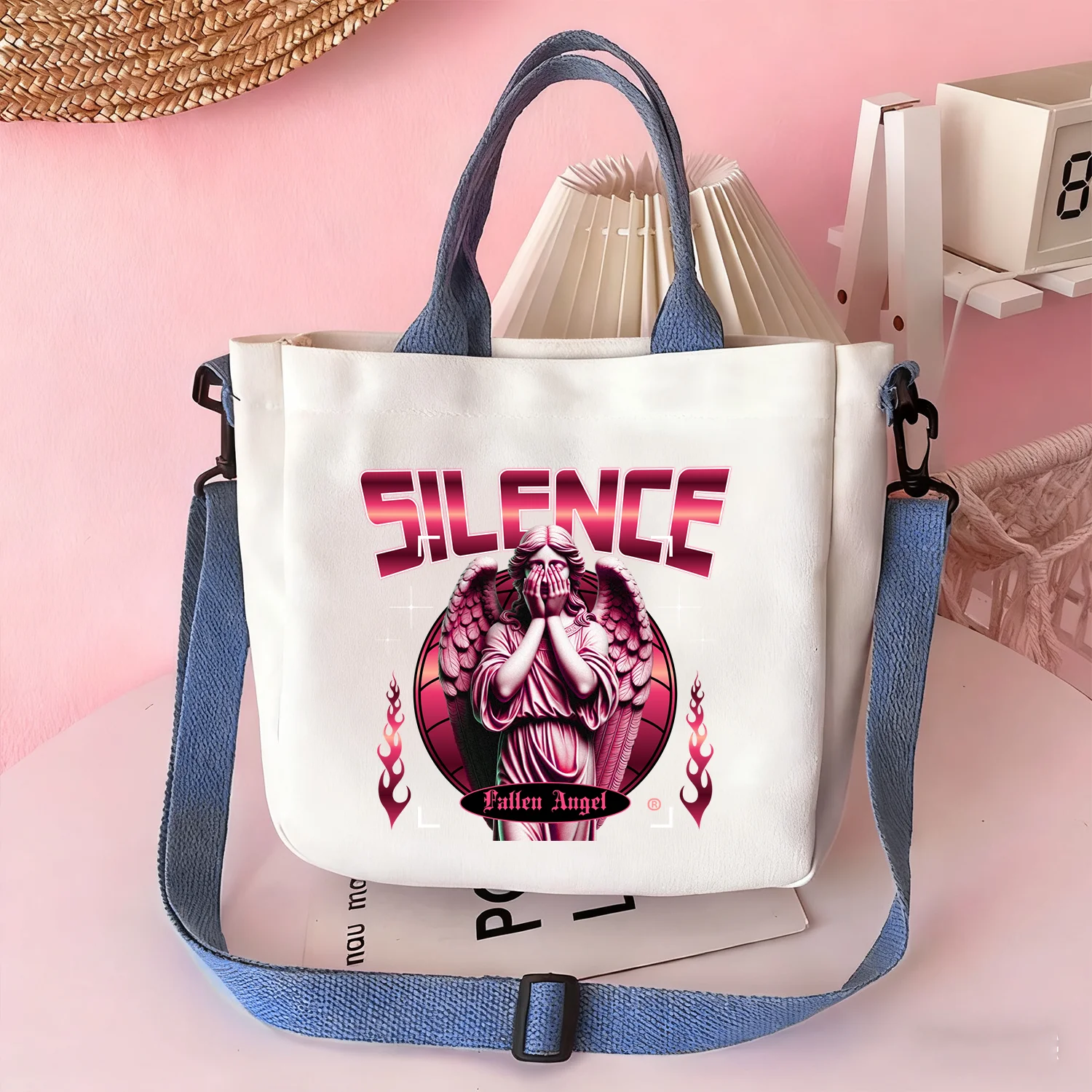 Сумки и сумки через плечо с узором "Падший ангел" — стильные сумки-тоуты и дорожные сумки для косметики и организации вещей
Сумки и сумки через плечо с узором "Падший ангел" — стильные сумки-тоуты и дорожные сумки для косметики и организации вещей