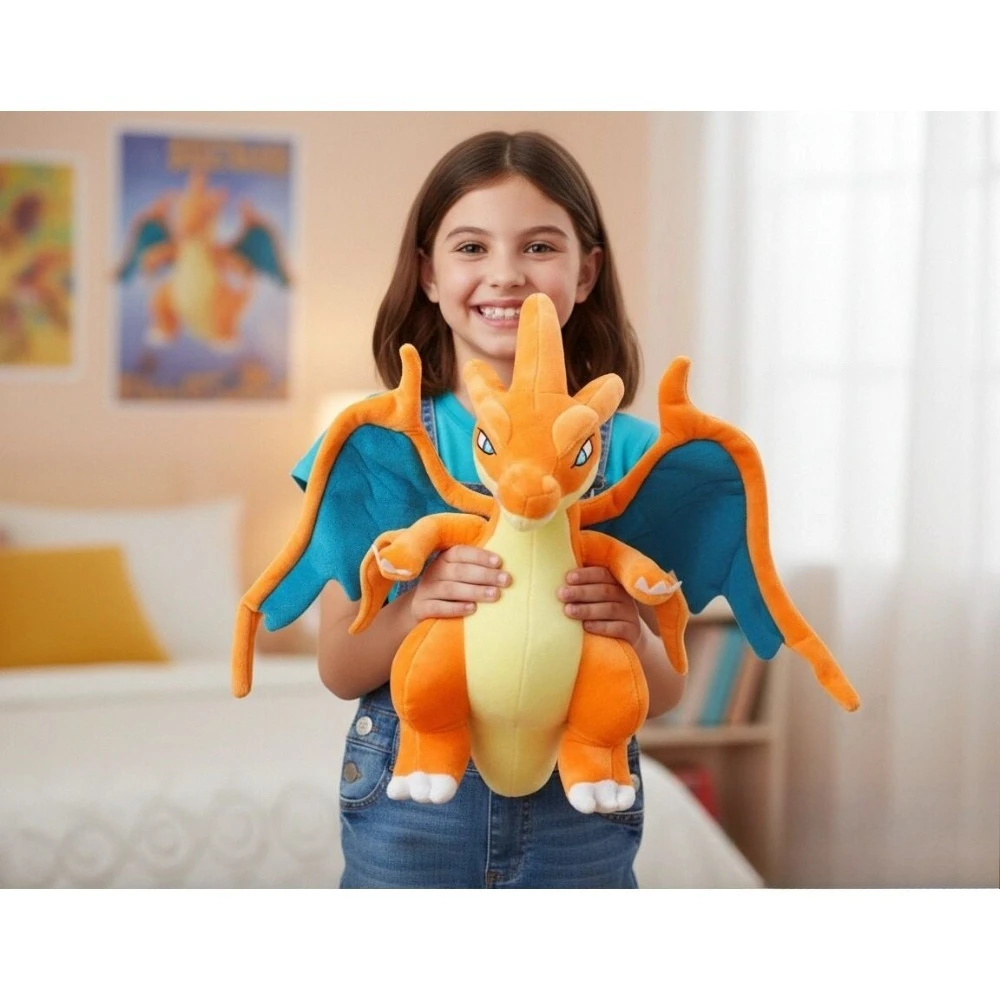 Pokemon Charizard Plush Charmander Stuffed Doll Kawaii Anime Charmeleon Toys Pikachu Plush Doll Soft Doll Birthday Gift
Pokemon Charizard Plush Charmander Stuffed Doll Kawaii Anime Charmeleon Toys Pikachu Plush Doll Soft Doll Birthday Gift
