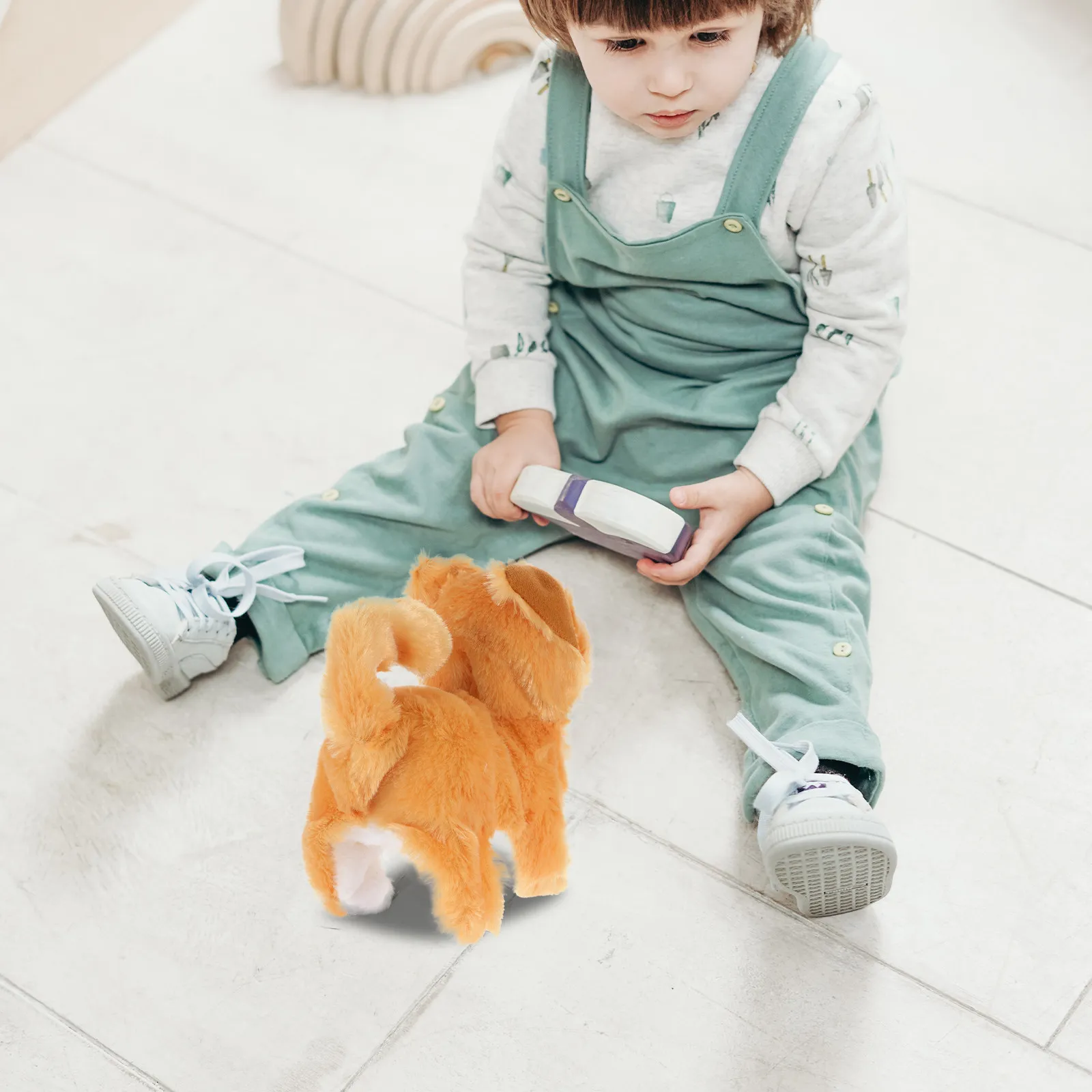 Electric Simulation Dog Walking with Barking Function Kids Interactive Educational Pet Plaything for Children Fun Gift
Electric Simulation Dog Walking with Barking Function Kids Interactive Educational Pet Plaything for Children Fun Gift