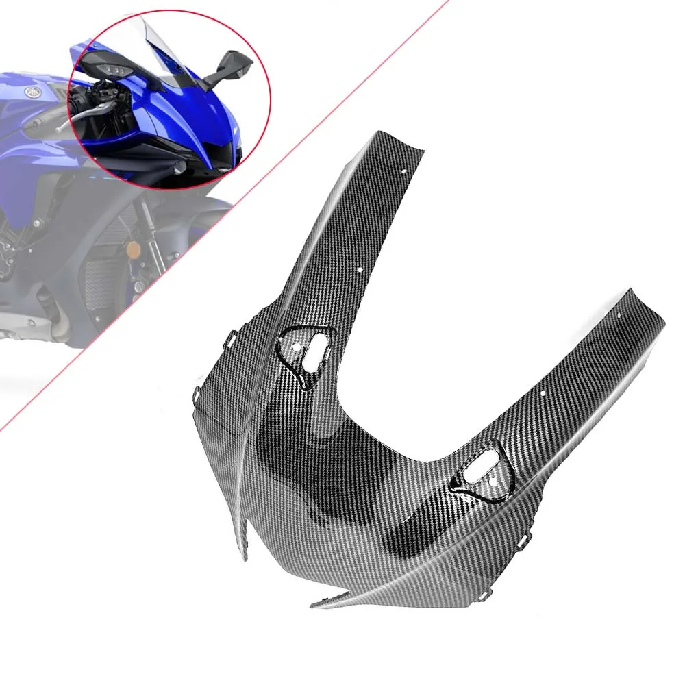 For YAMAHA YZFR1 YZF R1 R1M 2020 2021 2022 Motorcycle ABS Carbon Fiber Front Headlight Hood Fairing Panel Cover Nose Head Cowl
For YAMAHA YZFR1 YZF R1 R1M 2020 2021 2022 Motorcycle ABS Carbon Fiber Front Headlight Hood Fairing Panel Cover Nose Head Cowl
