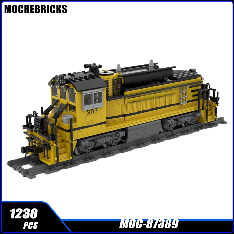 MOC Large Railway Tracks CANFOR SW1200RS Yellow Transport Locomotive Building Blocks DIY Model Bricks Display Creative Toy Gifts
MOC Large Railway Tracks CANFOR SW1200RS Yellow Transport Locomotive Building Blocks DIY Model Bricks Display Creative Toy Gifts