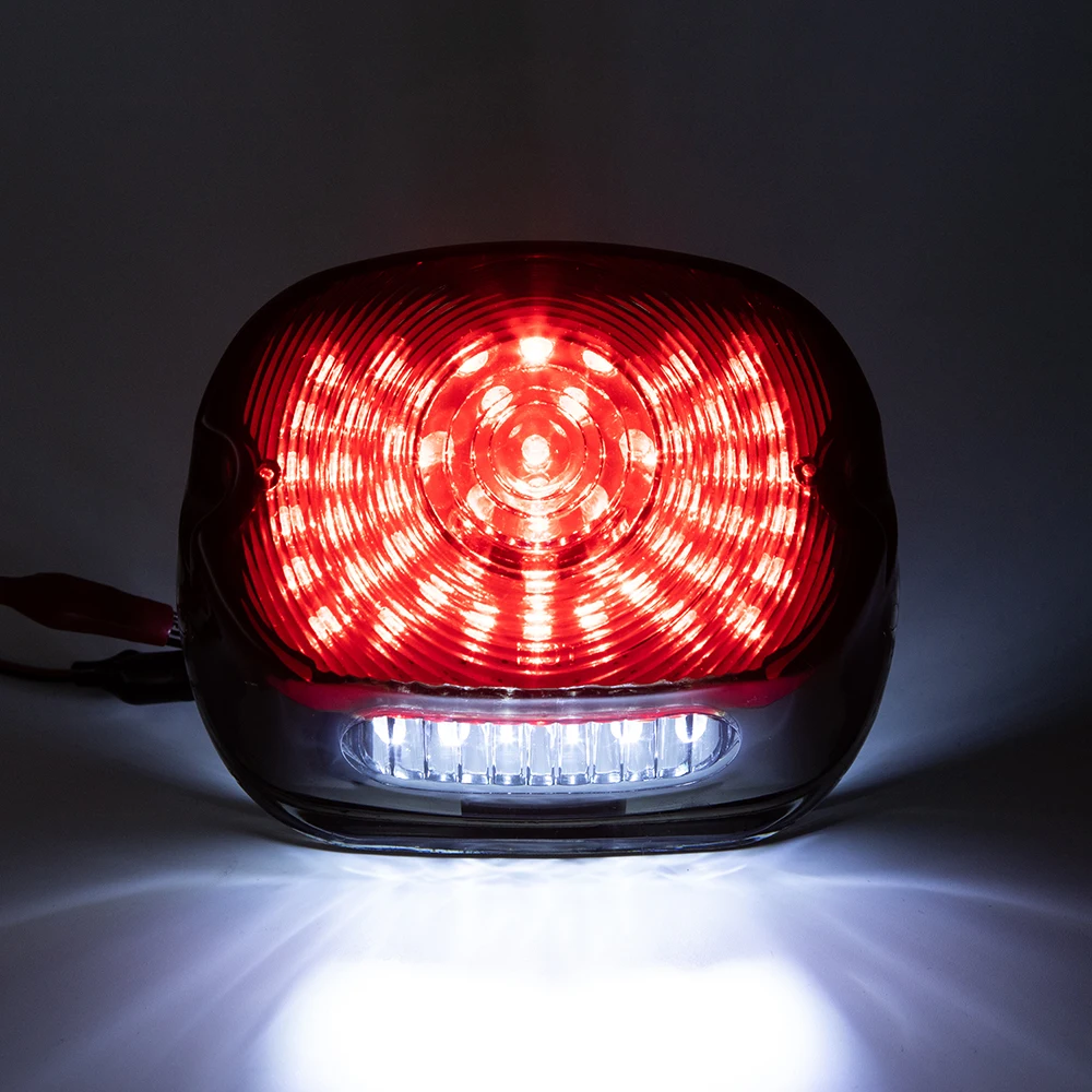 Motorcycle Rear LED Brake Tail Light For Harley Softail Dyna Fat Boy Night Train FXSTB Touring Street Electra Glide Sportster XL
Motorcycle Rear LED Brake Tail Light For Harley Softail Dyna Fat Boy Night Train FXSTB Touring Street Electra Glide Sportster XL