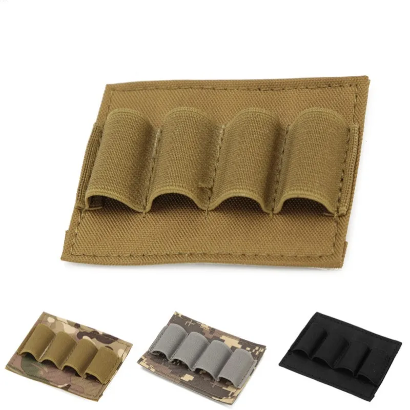 Tactical Nylon Ammo Carrier 12/20Ga Shotgun Shell 4 round Molle Magazine Pouch Panel with Flashlight & Pen Organizer Outdoor Gea
Tactical Nylon Ammo Carrier 12/20Ga Shotgun Shell 4 round Molle Magazine Pouch Panel with Flashlight & Pen Organizer Outdoor Gea