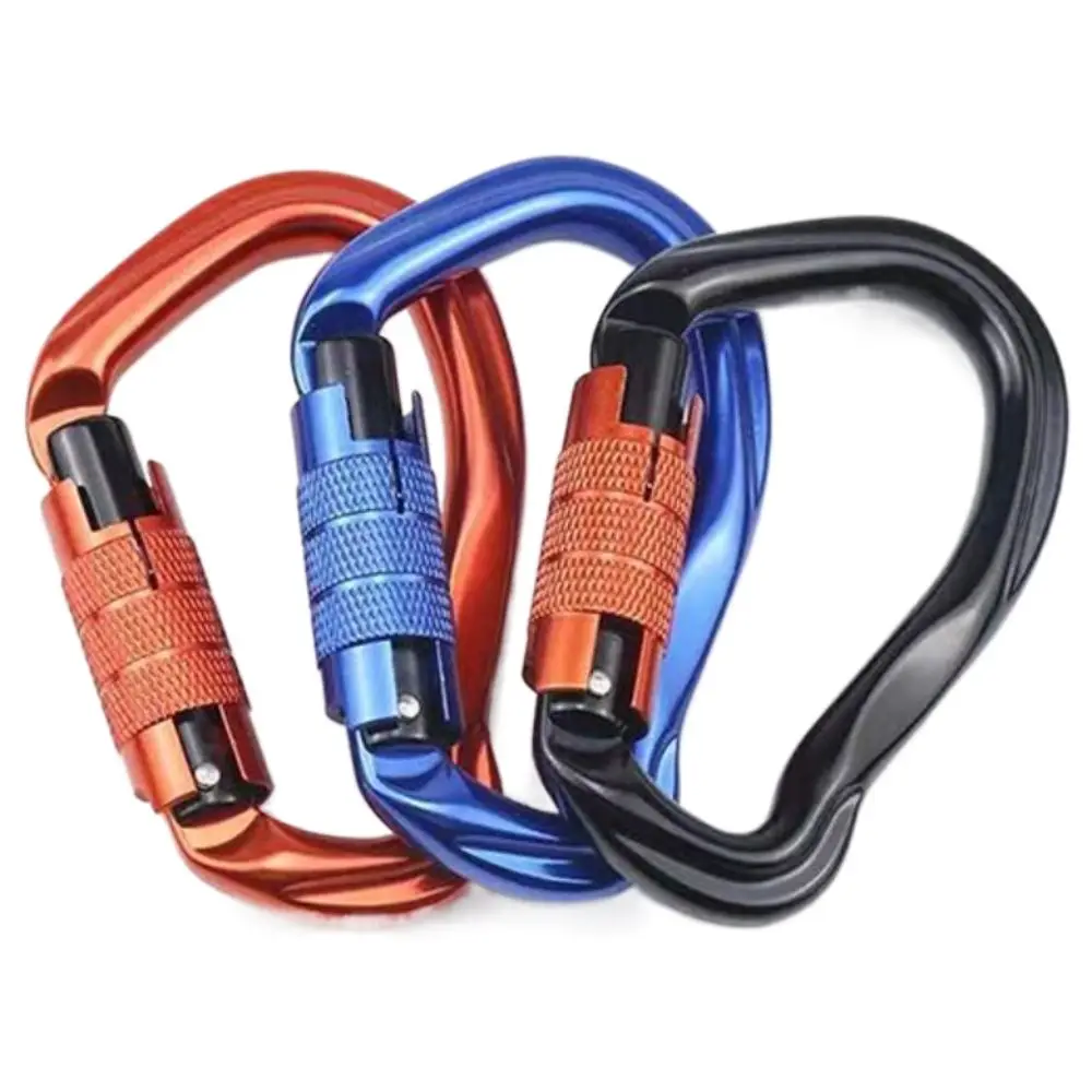 7075 Aviation Aluminum Safety Auto Lock Buckle Pear-shaped Electrophoresis Professional Carabiner Durable Sturdy
7075 Aviation Aluminum Safety Auto Lock Buckle Pear-shaped Electrophoresis Professional Carabiner Durable Sturdy