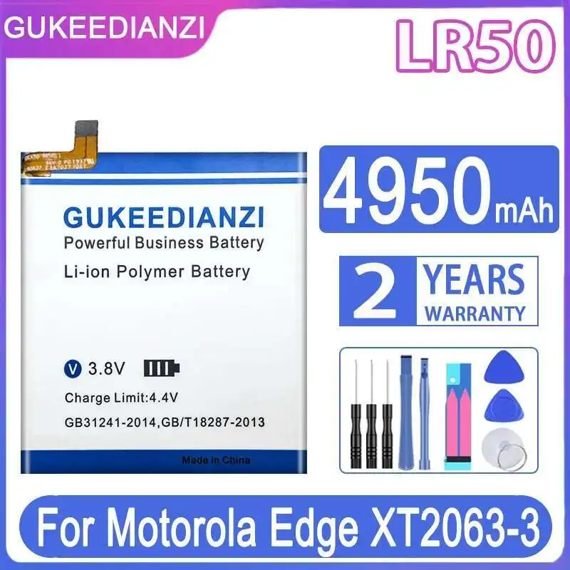 Reliable Replacement 4950Mah For Motorola Moto Edge XT2063-3 Mobile Phone Battery LR50 Good Low-Temperature Performance
Reliable Replacement 4950Mah For Motorola Moto Edge XT2063-3 Mobile Phone Battery LR50 Good Low-Temperature Performance