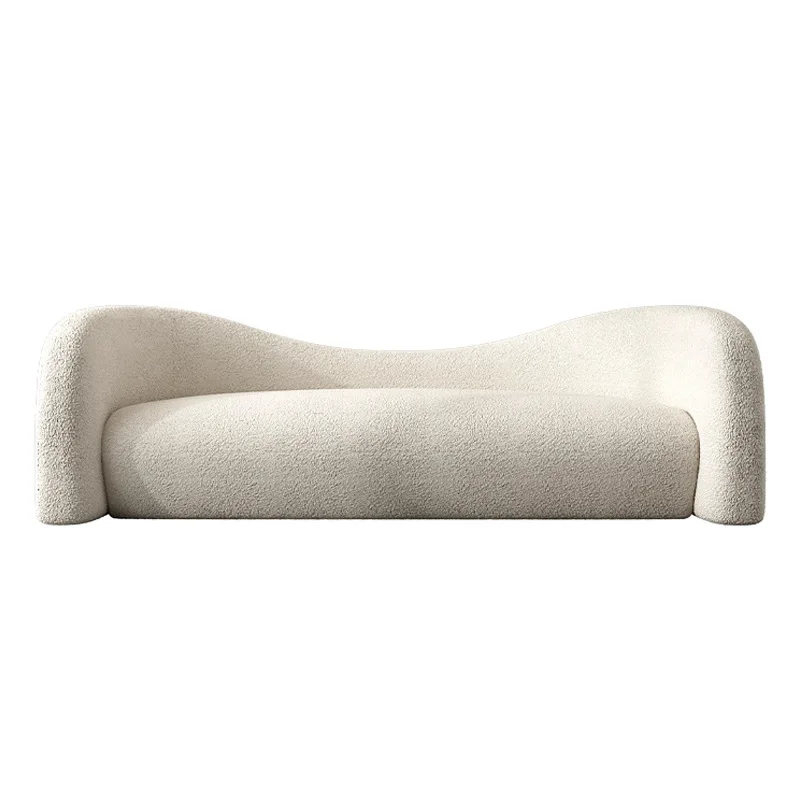 Simple modern fabric special-shaped sofa living room clothing store beauty salon reception leisure furniture curved sofa
Simple modern fabric special-shaped sofa living room clothing store beauty salon reception leisure furniture curved sofa