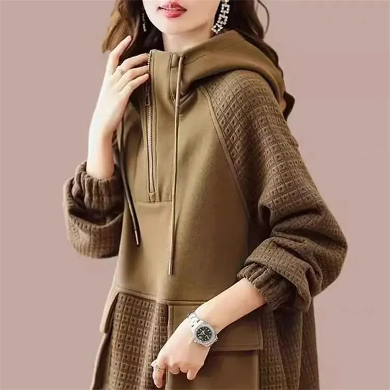 Autumn And winter Clothing New Hooded Sweatshirt For Women Korean Version Loose Shirt For Women Plus Size Women's Coat For Femal
Autumn And winter Clothing New Hooded Sweatshirt For Women Korean Version Loose Shirt For Women Plus Size Women's Coat For Femal